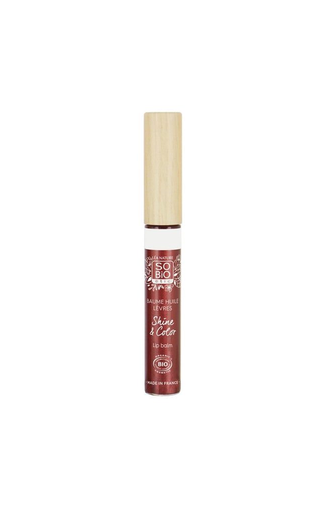 Huile à lèvres hydratante bio - Shine & Color