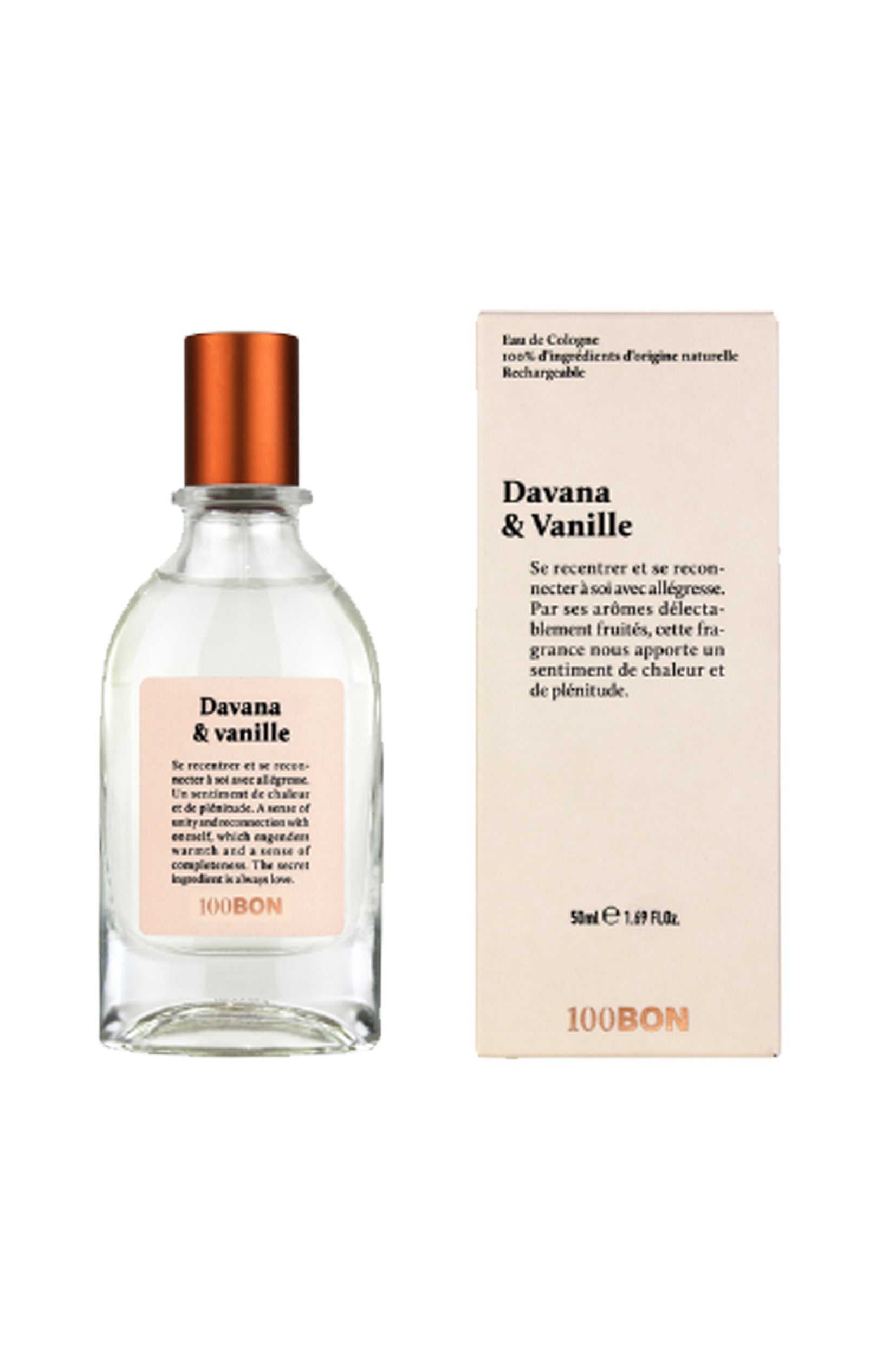 Davana & Vanille bourbon Eau de Cologne - Floral fruité