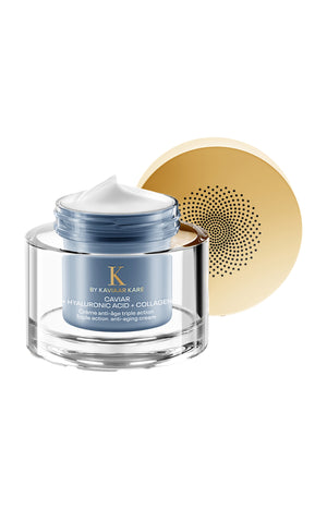 Crème anti-âge triple action - Caviar, acide hyaluronique & collagène - 50 ml