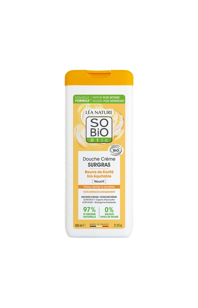 Douche crème surgras bio nourrissante - Huile de karité