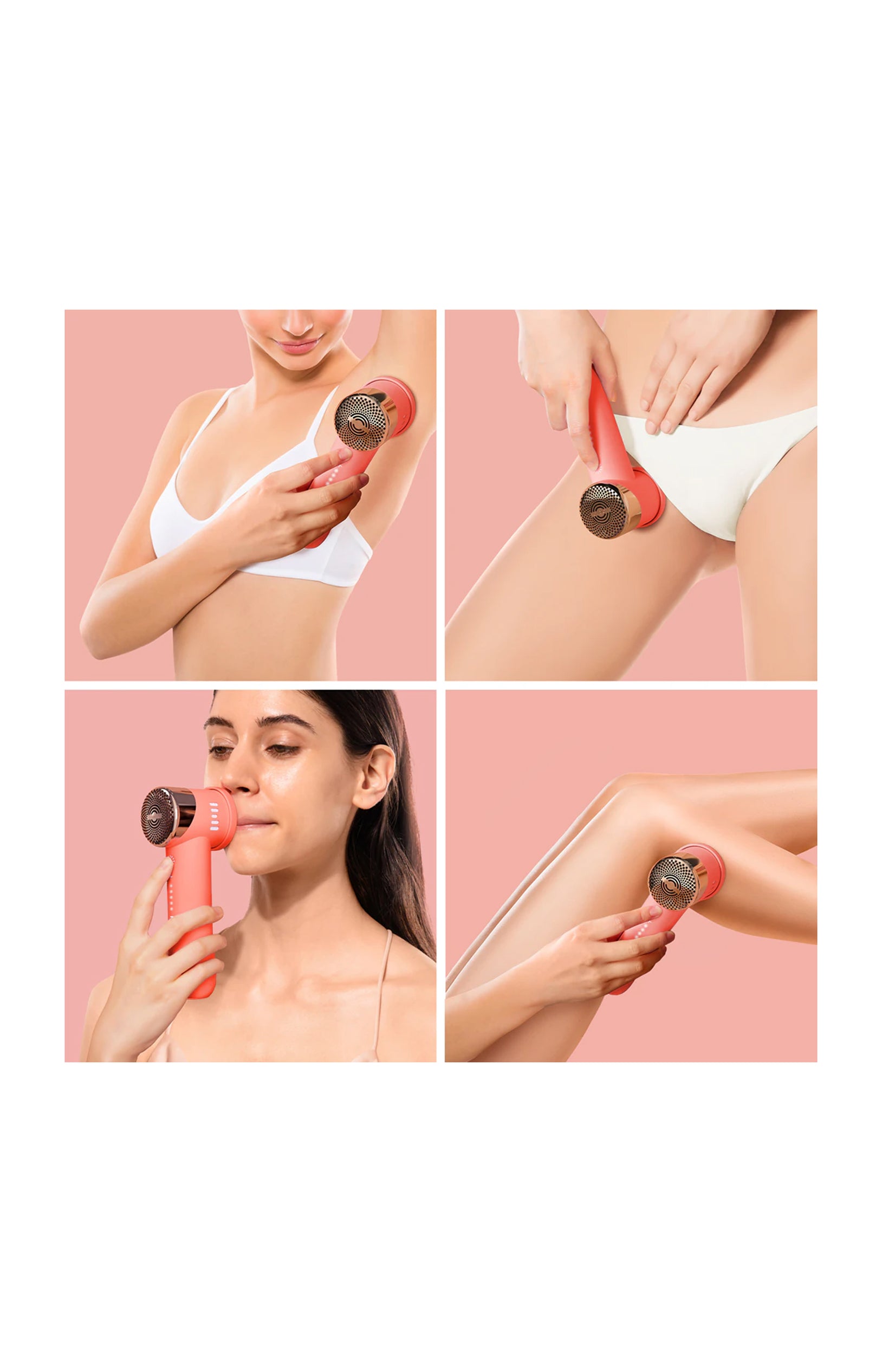 PEACH™ 2 - Appareil d’épilation - Corps & visage - Rose