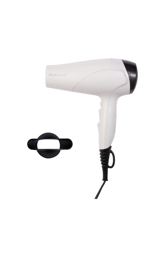 Sèche-cheveux & diffuseur - Ionic Dry - 2200 W - Blanc