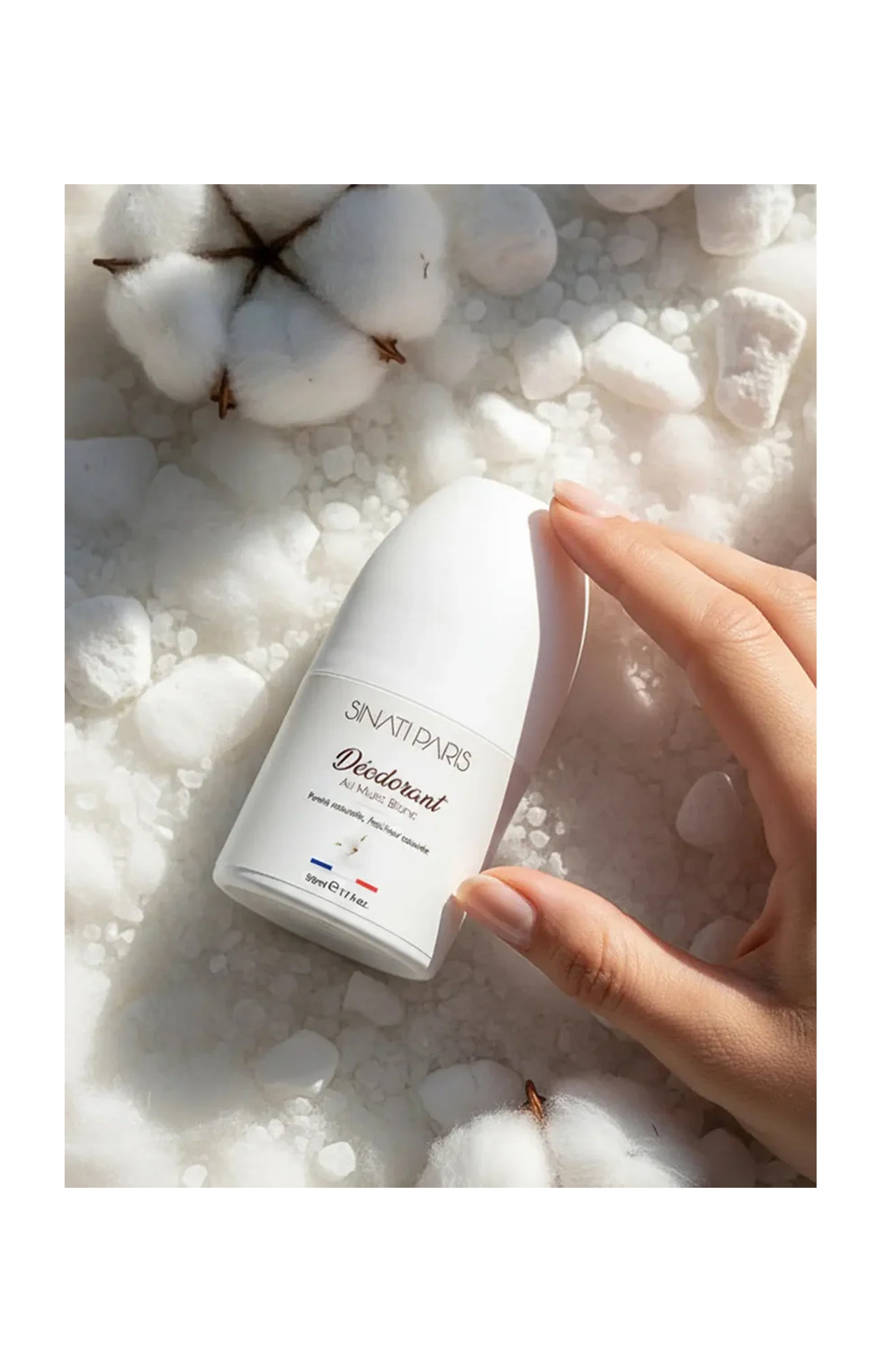 Déodorant roll-on - Musc Blanc - 50 ml