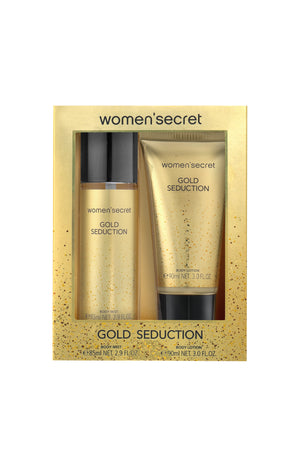 Coffret Gold Seduction Brume parfumée - Gourmand