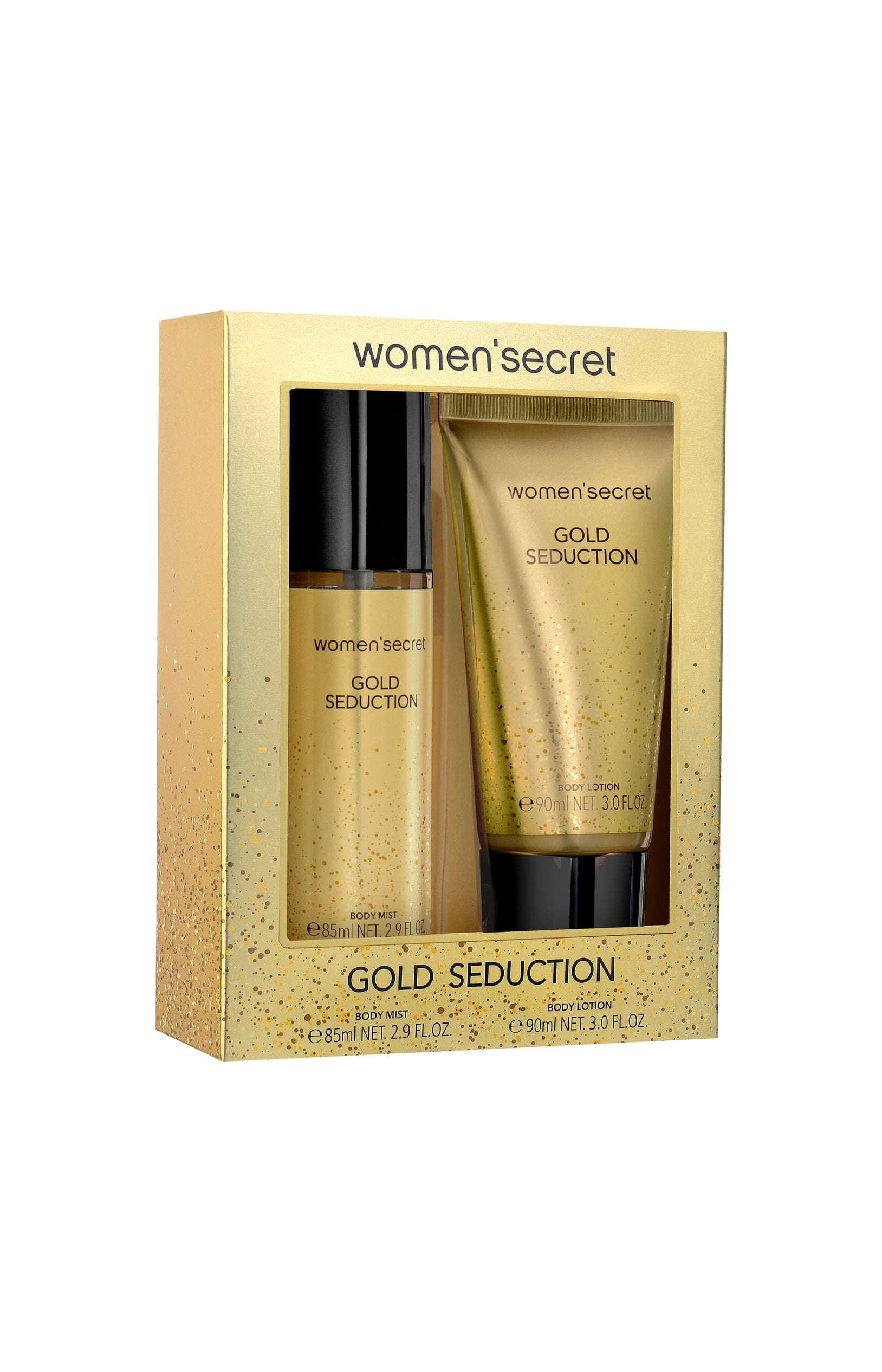 Coffret Gold Seduction Brume parfumée - Gourmand
