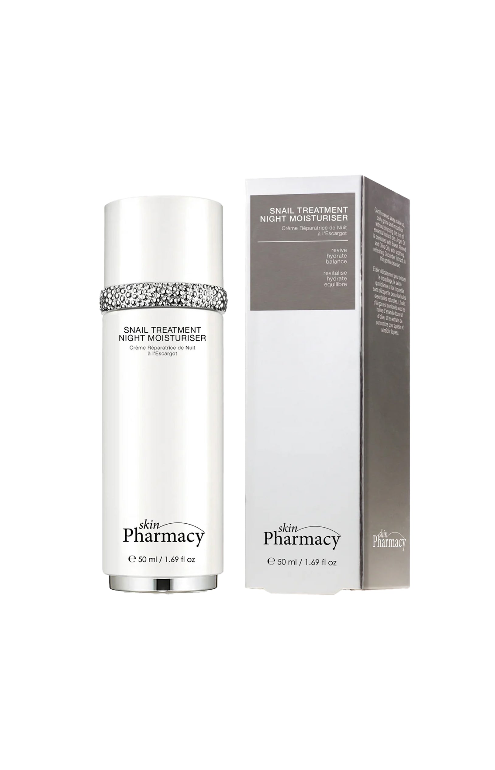 Crème de nuit régénérante - Bave d'escargot & vitamine E - Visage - 50 ml