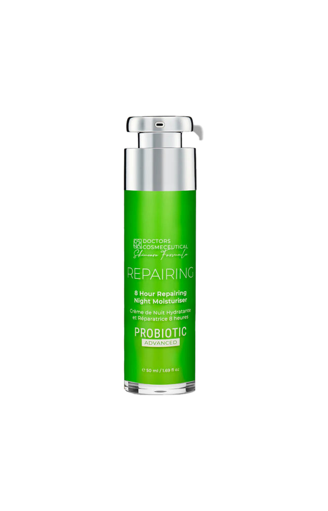 Crème de nuit réparatrice - Probiotiques & aloe vera - Visage - 50 ml