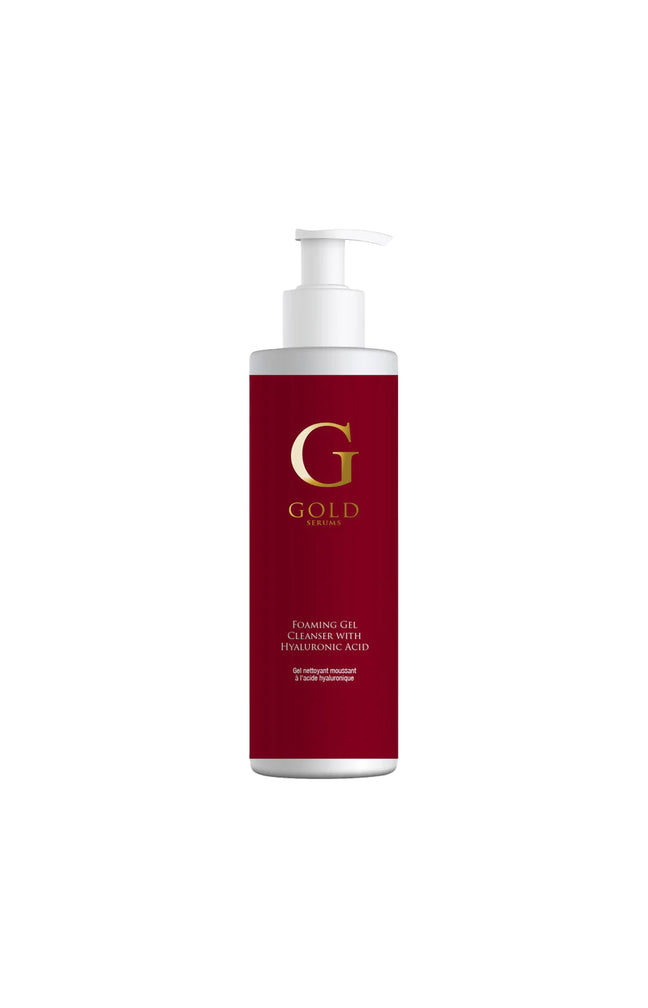 Gel nettoyant moussant - Acide hyaluronique & aloe vera - Visage - 200 ml