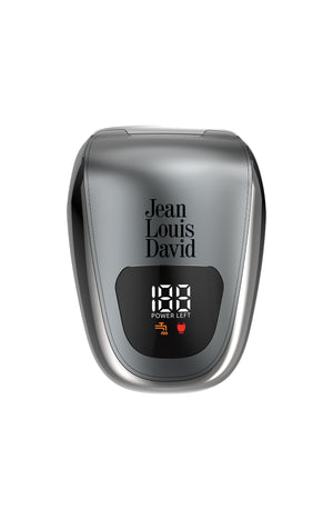 Tondeuse à 6 têtes rotatives 360° - Cheveux  - Gris