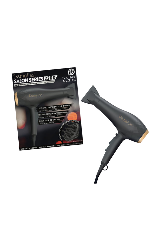 Sèche-cheveux professionnel - 2200W - Noir