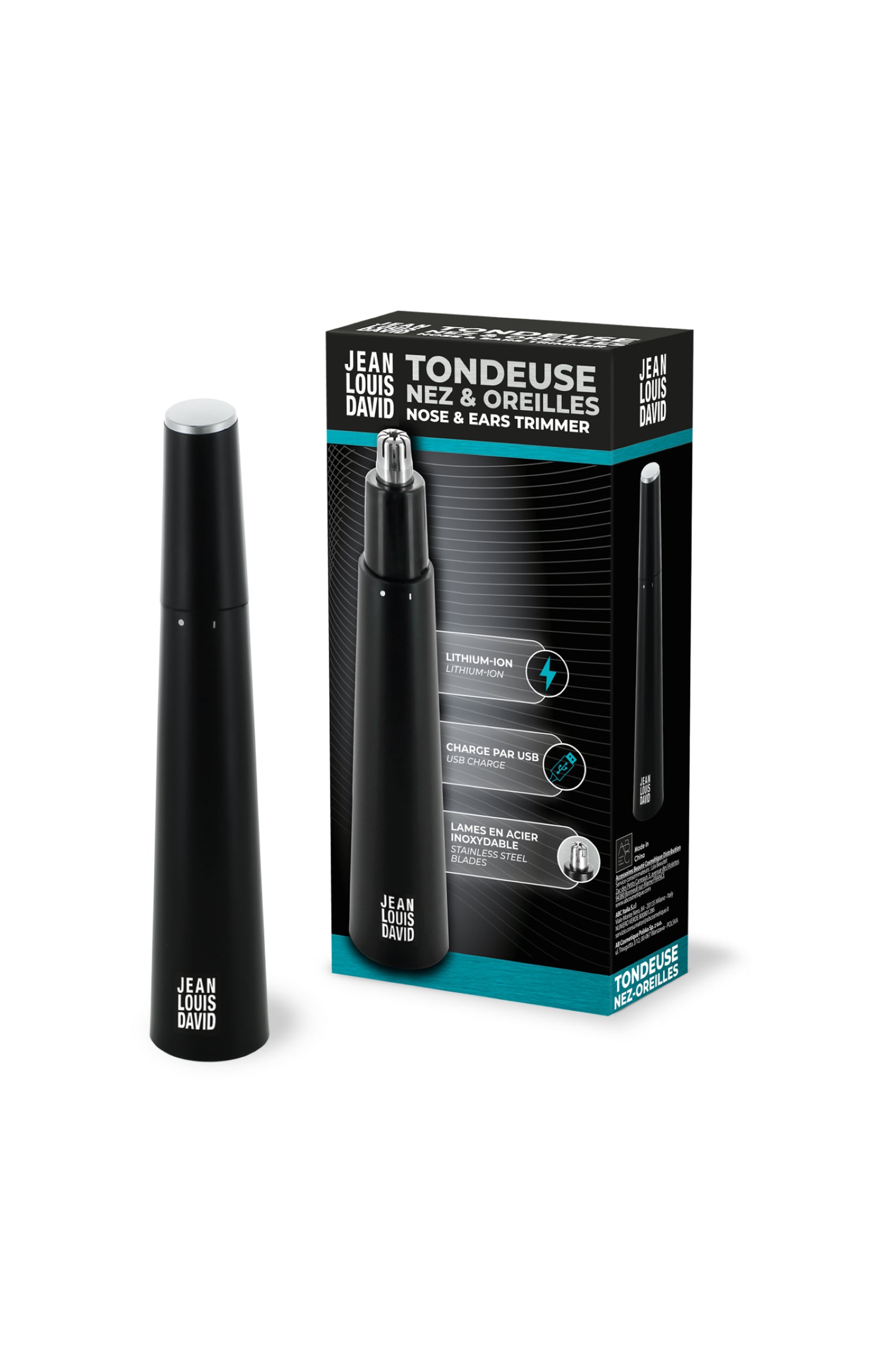 Tondeuse - Nez & oreilles - Noir