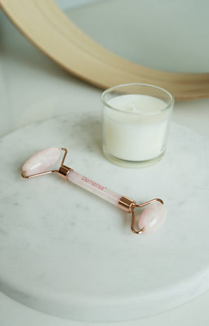 Roller - Quartz rose - Visage