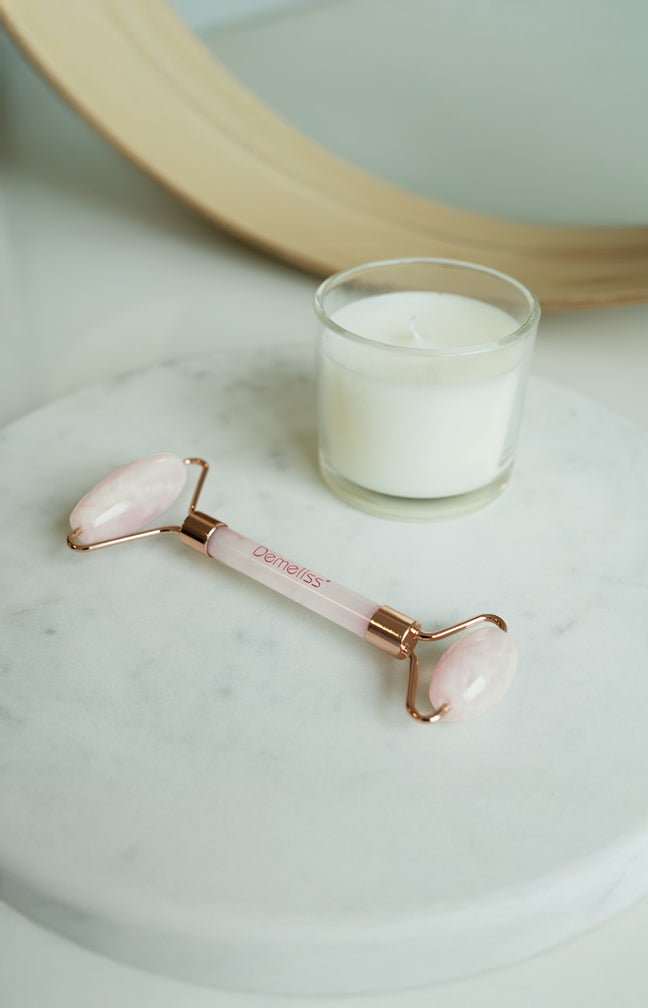 Roller - Quartz rose - Visage