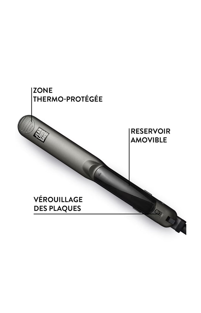 Lisseur vapeur - Plaques céramique - 235°C - Noir