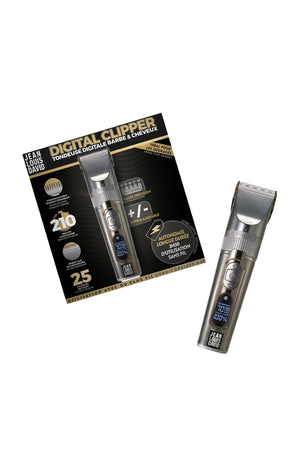 Tondeuse professionnelle 2-en-1 - Cheveux & barbe  - Noir