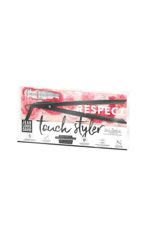 Lisseur professionnel - Plaques titanium - 230°C - Noir