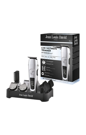 Tondeuse multifonction 6-en-1 - Barbe, cheveux & corps - Noir