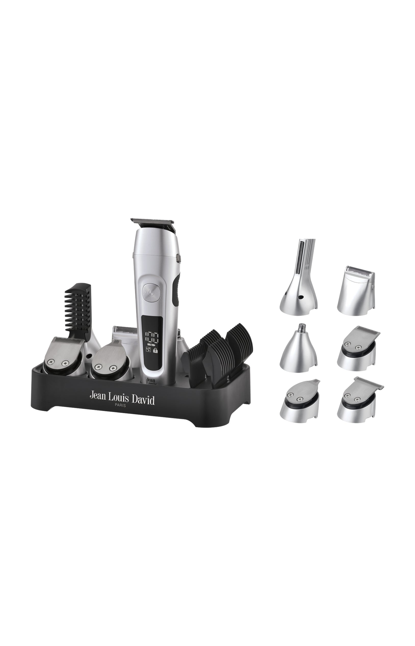 Tondeuse multifonction 6-en-1 - Barbe, cheveux & corps - Noir