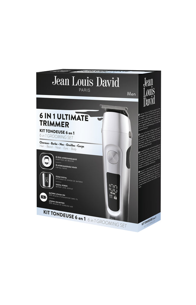 Tondeuse multifonction 6-en-1 - Barbe, cheveux & corps - Noir