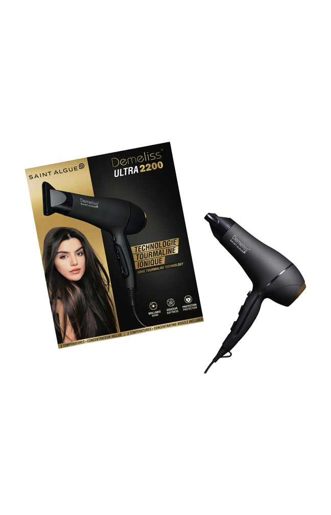 Sèche-cheveux professionnel - 2200W - Noir