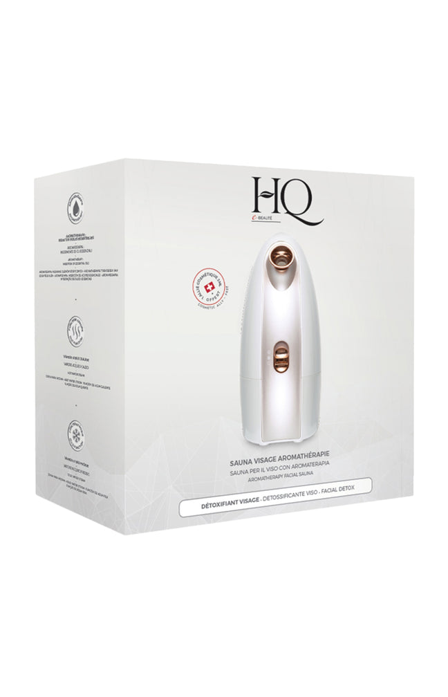 Sauna visage - Diffusion vapeur & aromathérapie - Blanc