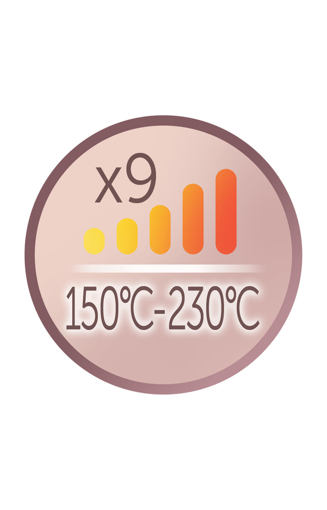 Lisseur - Pro-Luxe - 230° - Blanc nacré