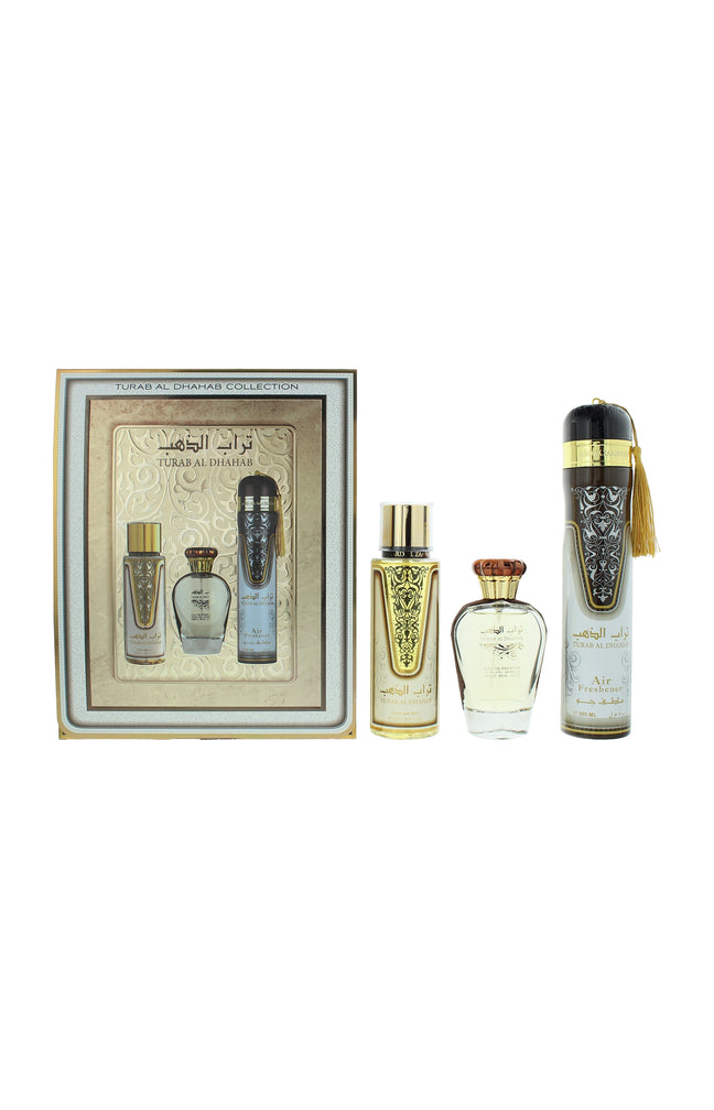 Coffret Turab Al Dhahab Eau de parfum  – Citron vert & Noix de coco – 3 produits