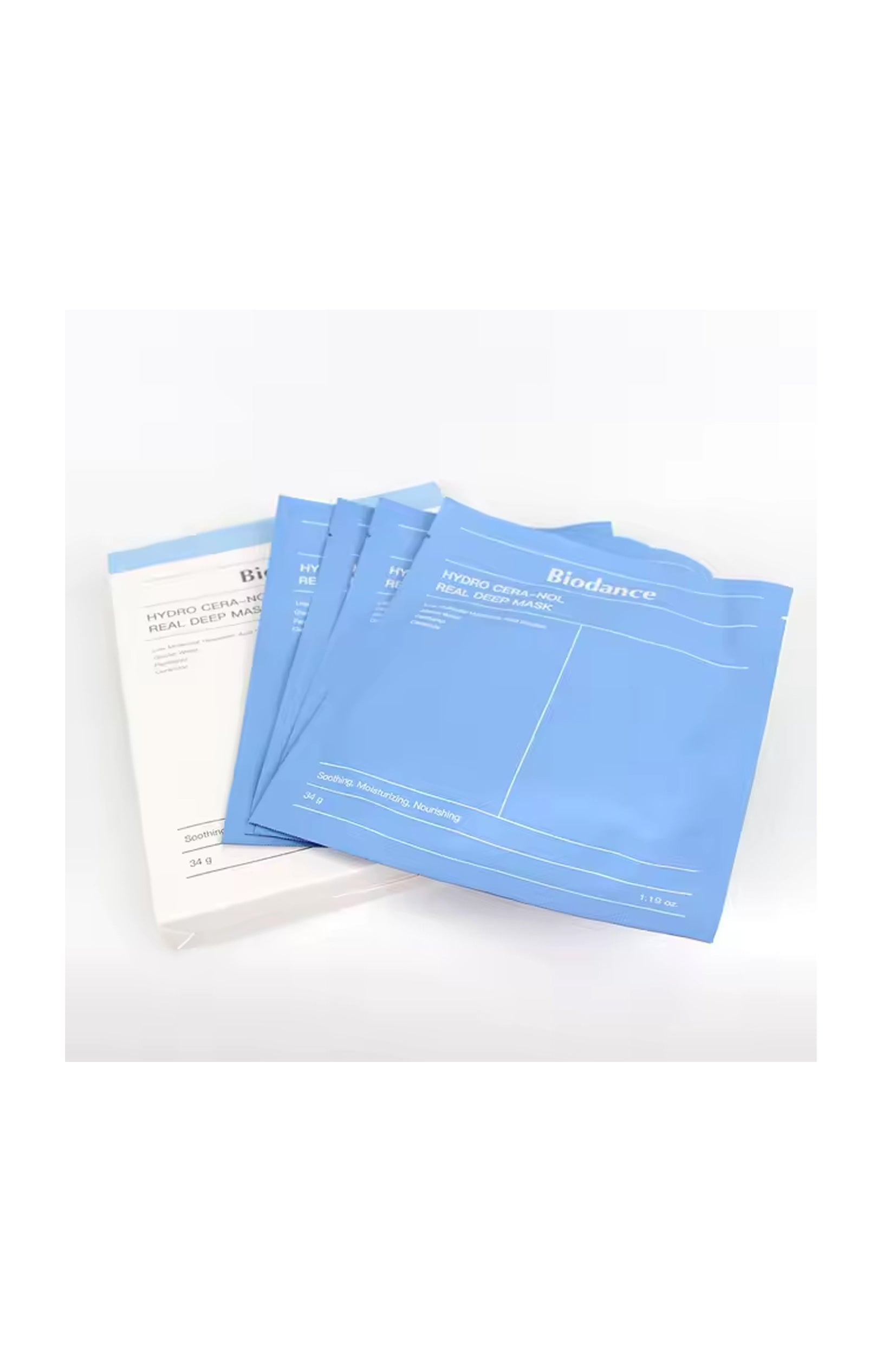 Biodance - Masque hydratant & réparateur - Céramides - 4 unités
