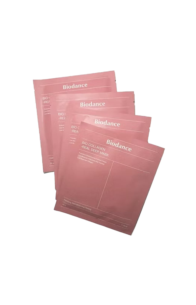 Biodance - Masque revitalisant - Collagène & acide hyaluronique - 4 unités