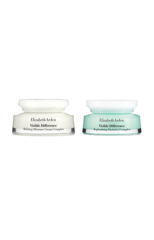 Coffret hydratation crème & gel - Visible Difference - Visage – 2 × 75 ml