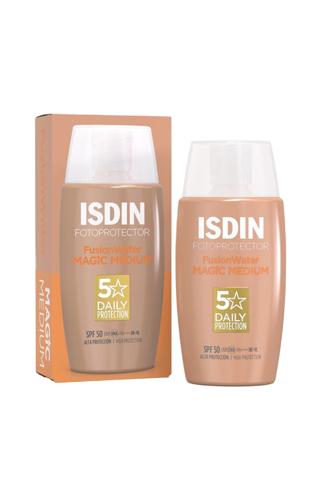 Fluide solaire teinté SPF 50 - Magic Medium - Visage - 50 ml