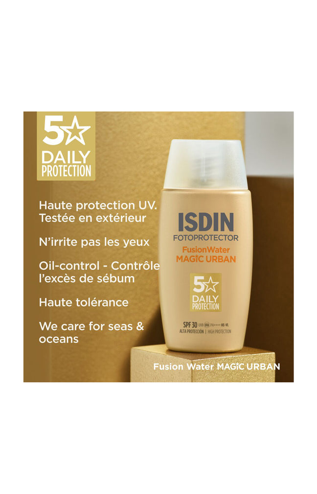 Fluide solaire SPF 30 - Magic Urban - Visage - 50 ml