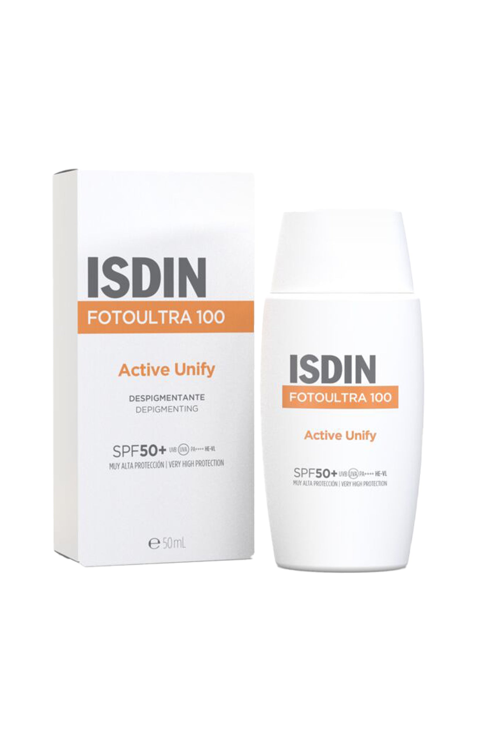Fluide solaire SPF 50 - Active Unify - Visage - 50 ml