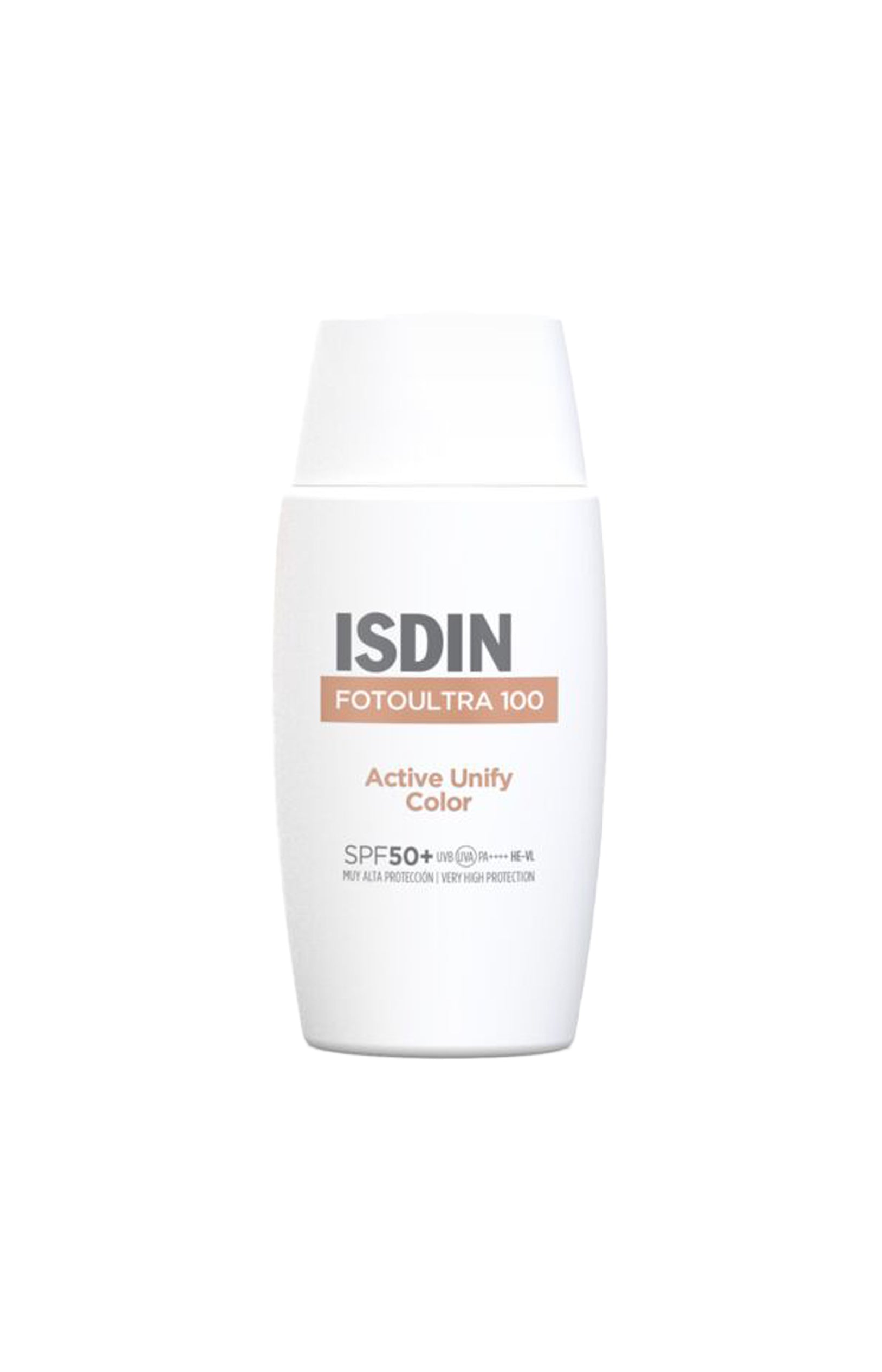 Fluide solaire teinté SPF 50 - Active Unify Color - 50 ml