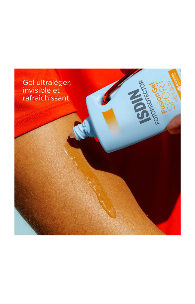 Gel solaire SPF 50 - Fusion Gel Sport - Corps - 100 ml