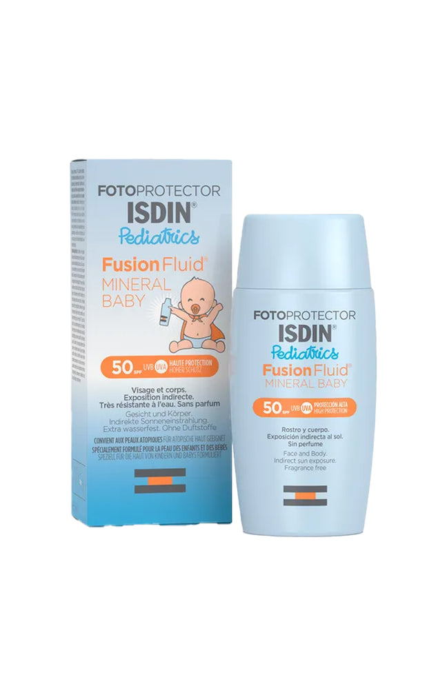 Fluide solaire minéral SPF 50 - Pediatrics Mineral Baby - Visage & corps - 50 ml - Enfant