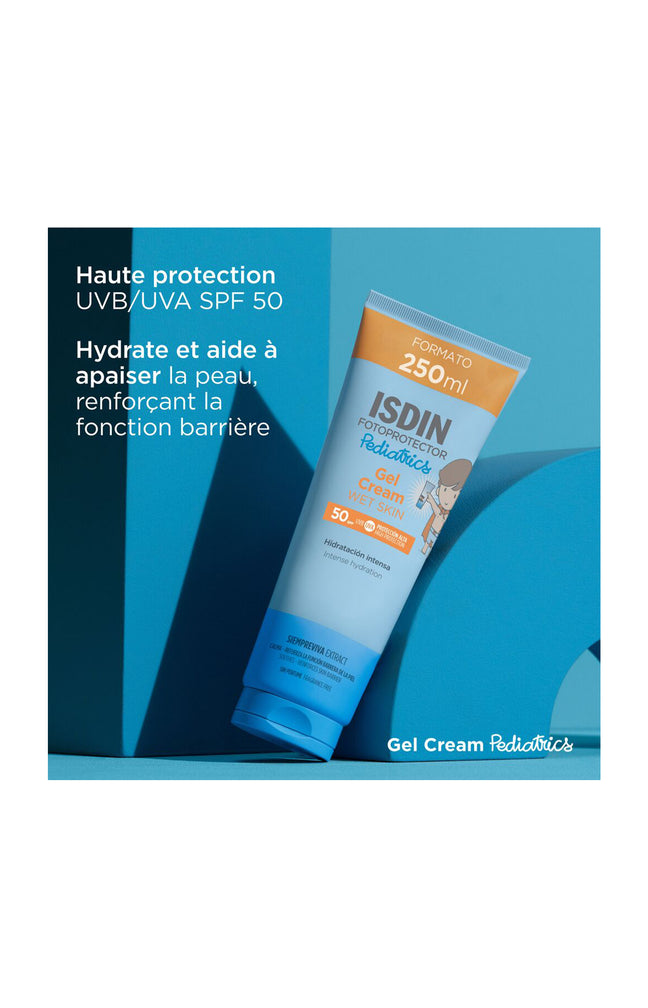 Gel-crème solaire SPF 50 - Pediatrics Gel Cream - Corps - 250 ml - Enfant