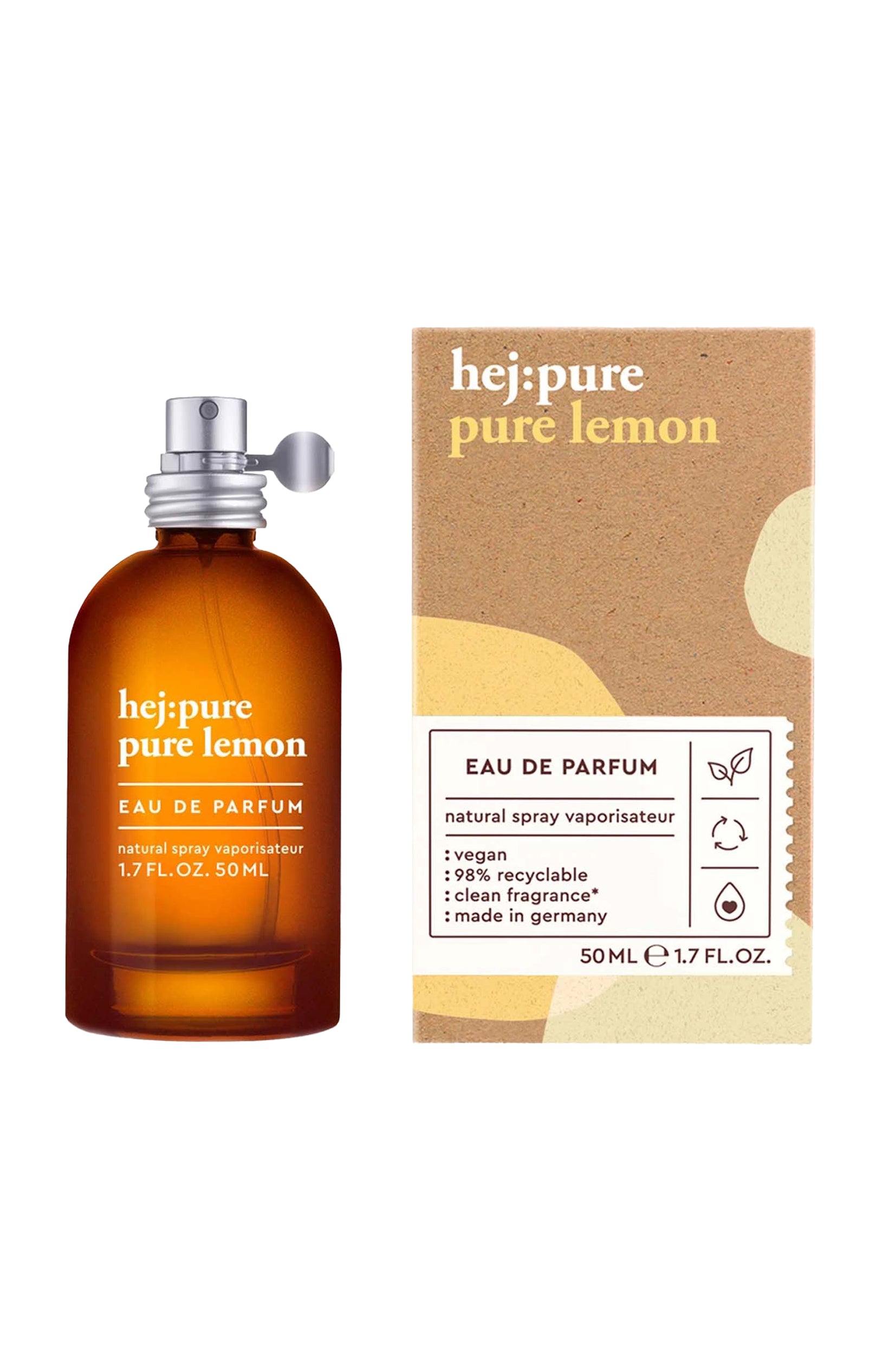 Pure Lemon Eau de parfum – Hespéridé floral – Mixte – 50 ml