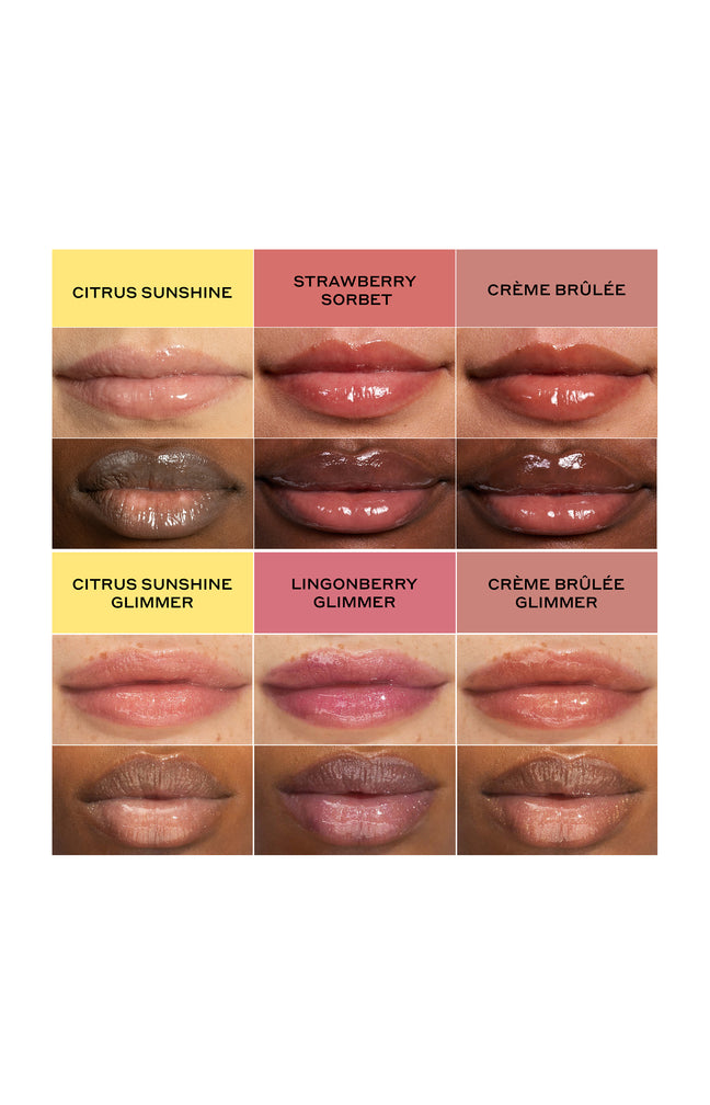 Baume à lèvres teinté pailleté - Peptides - Pout Preserve - 12 ml