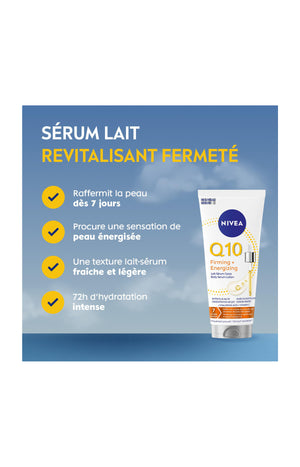 Lait-sérum raffermissant - Q10 & vitamine C - Corps - 200ml
