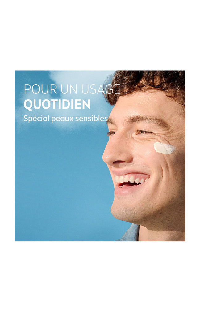 Crème hydratante SPF 30 - Peaux sensibles - Homme - Visage - 50 ml
