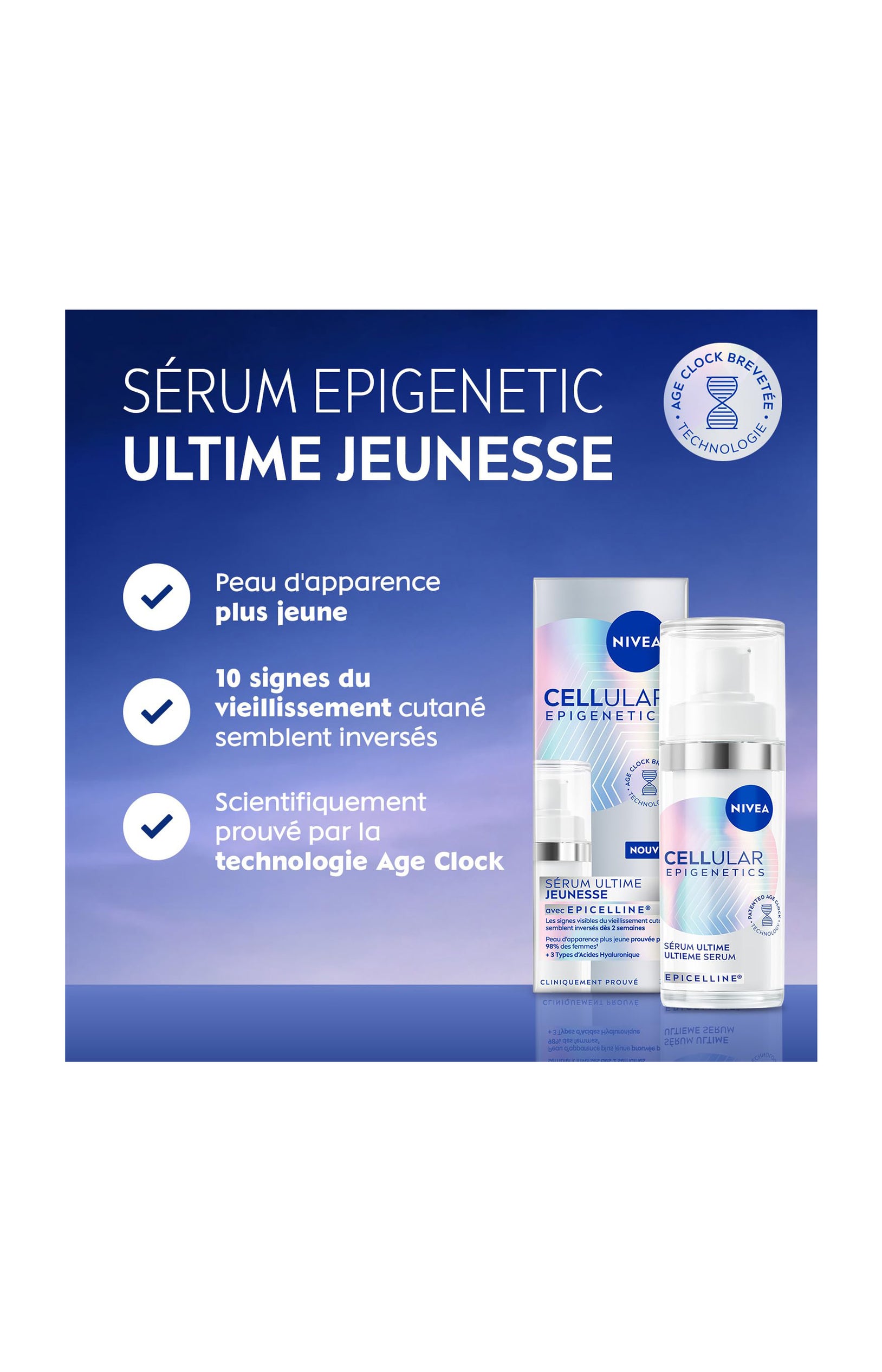 Sérum anti-âge - Cellular Ultime Jeunesse - Visage - 30ml