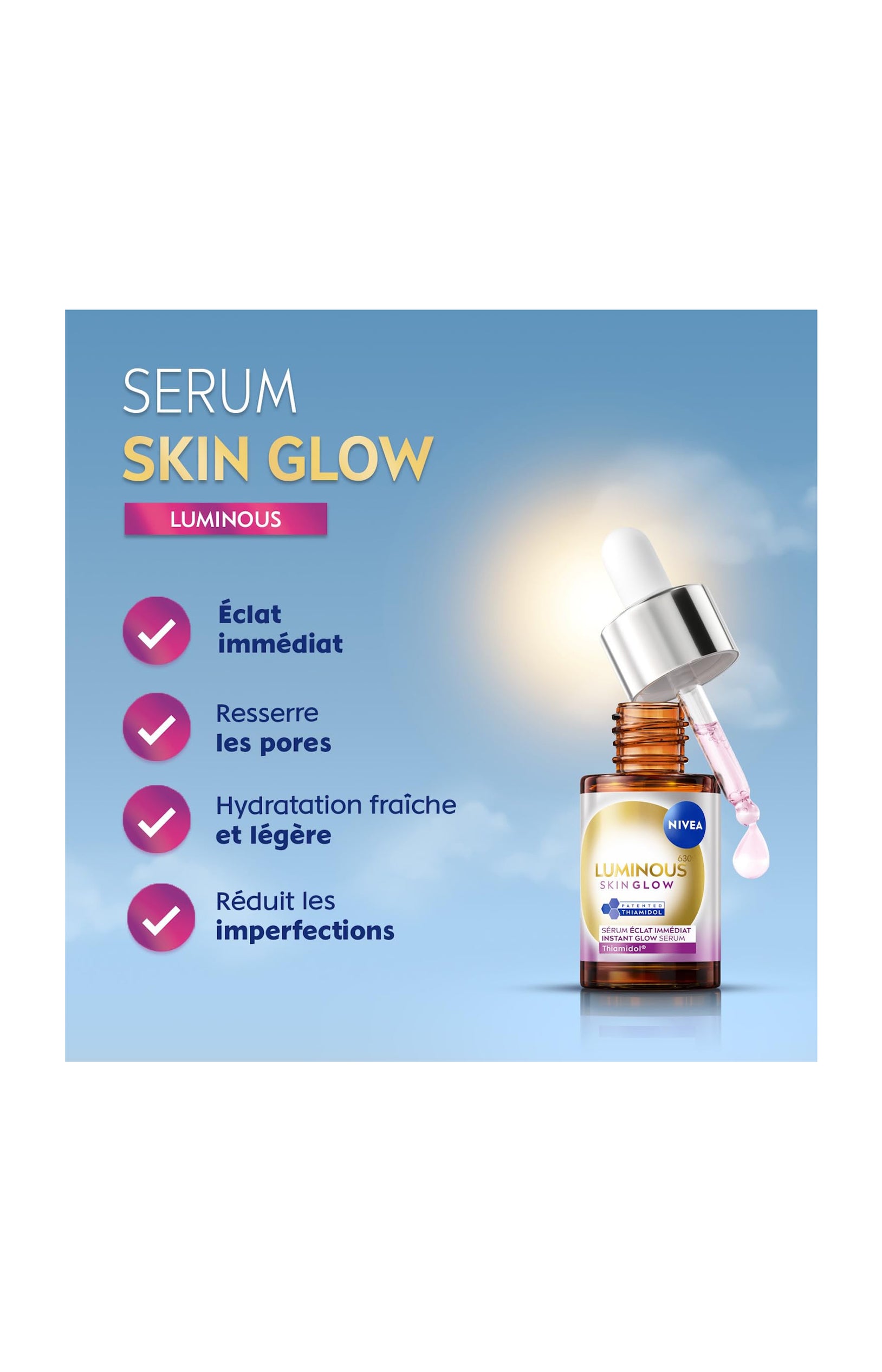 Sérum éclat - Luminous 630 - Niacinamide - Visage - 15 ml