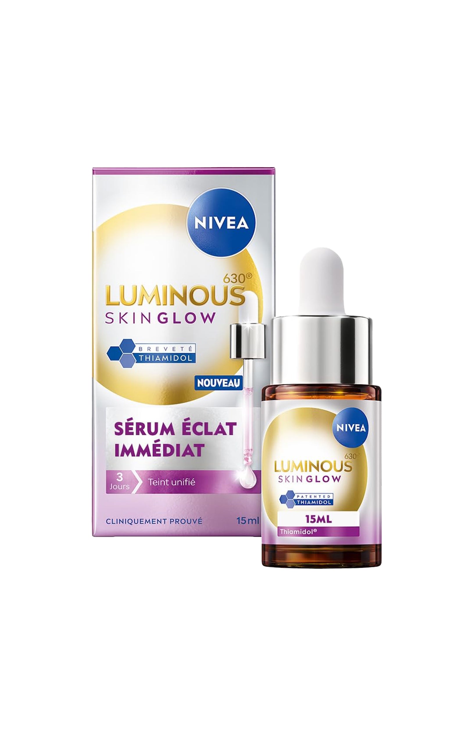 Sérum éclat - Luminous 630 - Niacinamide - Visage - 15 ml