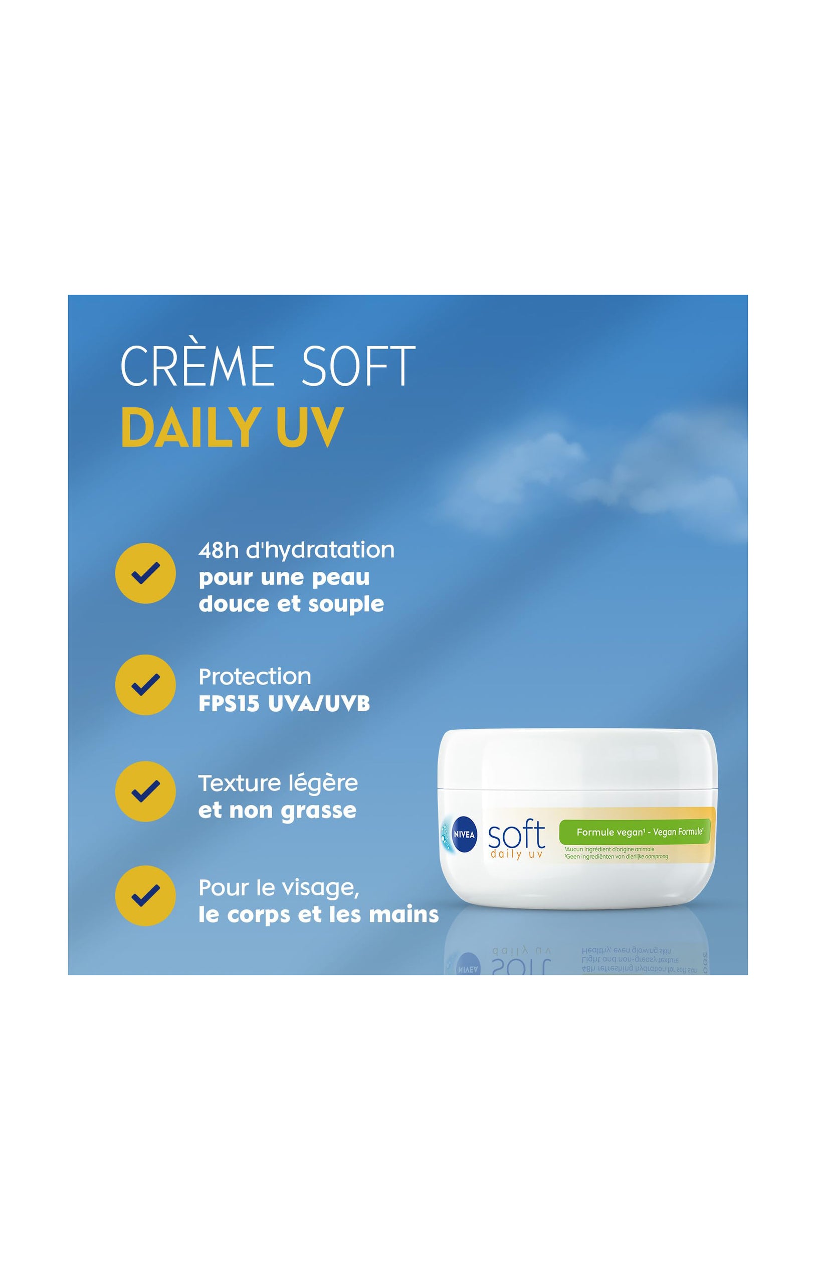 Crème multi-usages SPF 15 - Soft - Visage & corps - 200ml