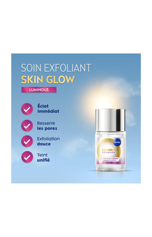 Soin exfoliant éclat - Luminous 630 - Visage - 100ml