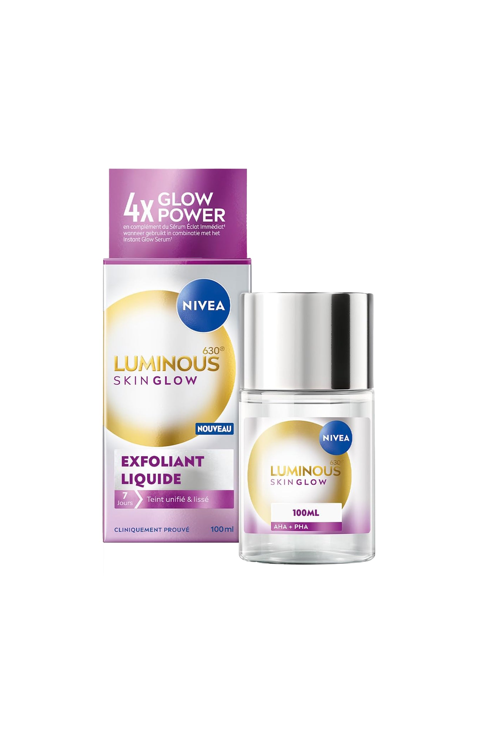 Soin exfoliant éclat - Luminous 630 - Visage - 100ml