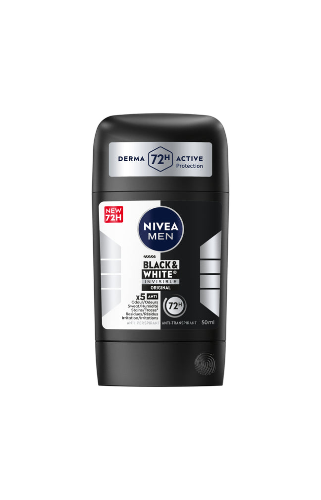 Déodorant stick - Black & White Original - Homme - 50 ml