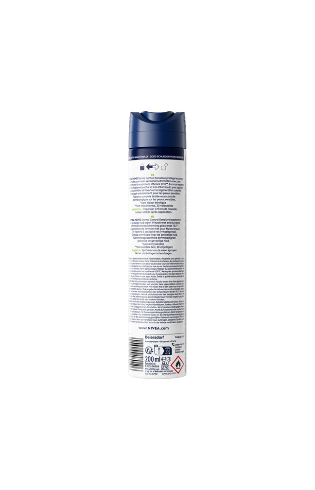 Déodorant spray - Derma Control Sensitive - Homme - 200ml
