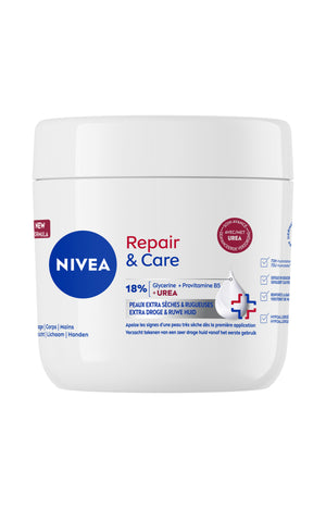 Crème nourrissante - Repair & Care - Peaux extra sèches - Visage & corps - 400 ml